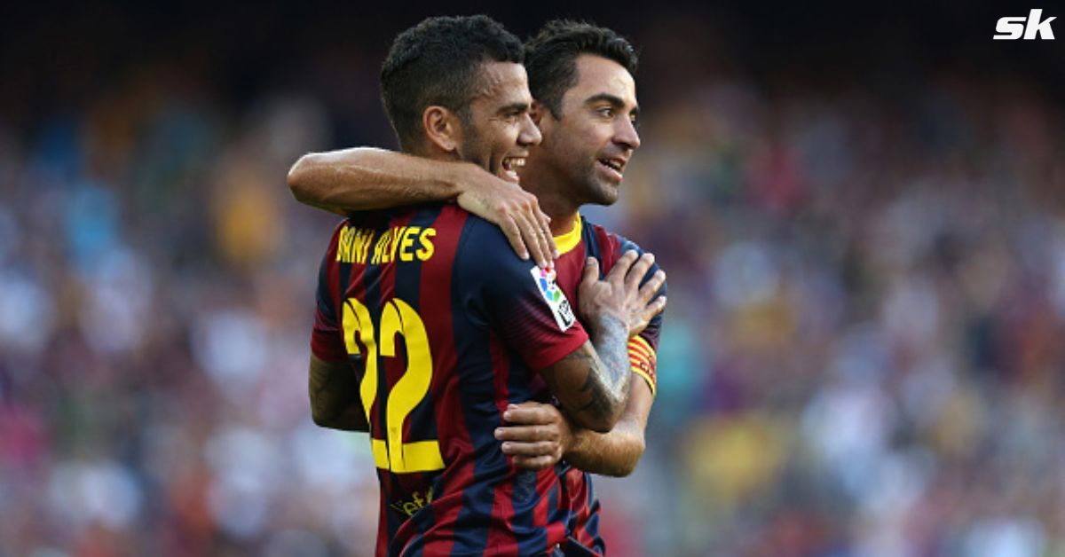 Barcelona manager Xavi spoke about Dani Alves