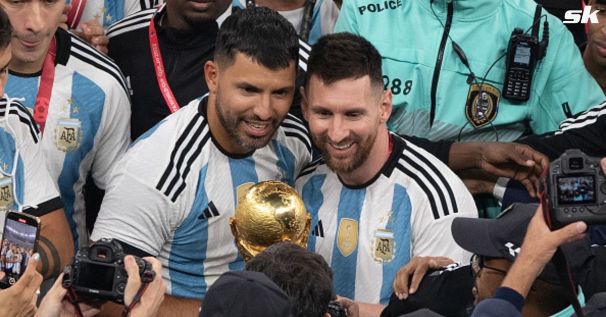 Aguero reveals how he irritated Messi during celebrations.