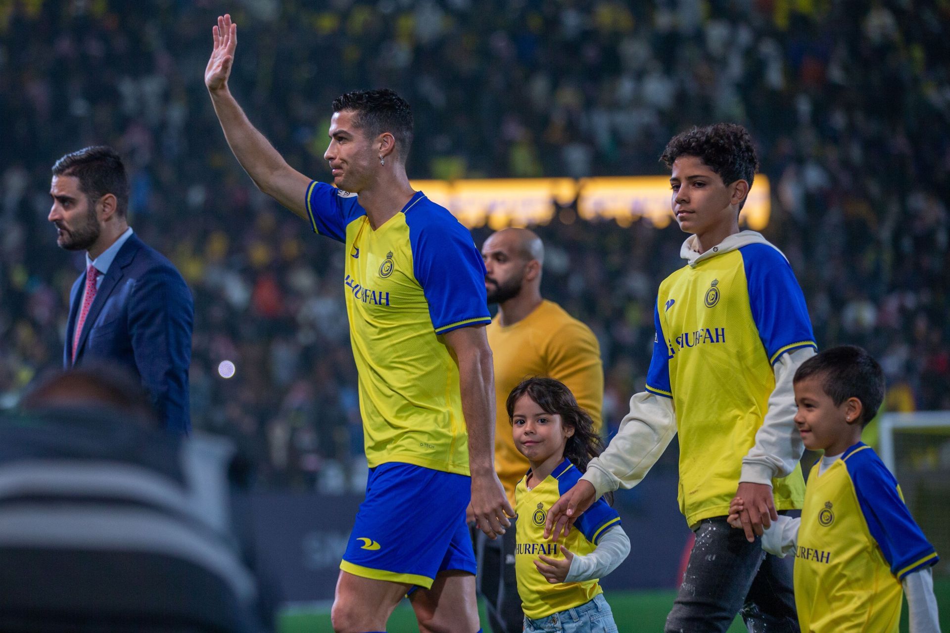 Cristiano Ronaldo has been unveiled as an Al-Nassr player.