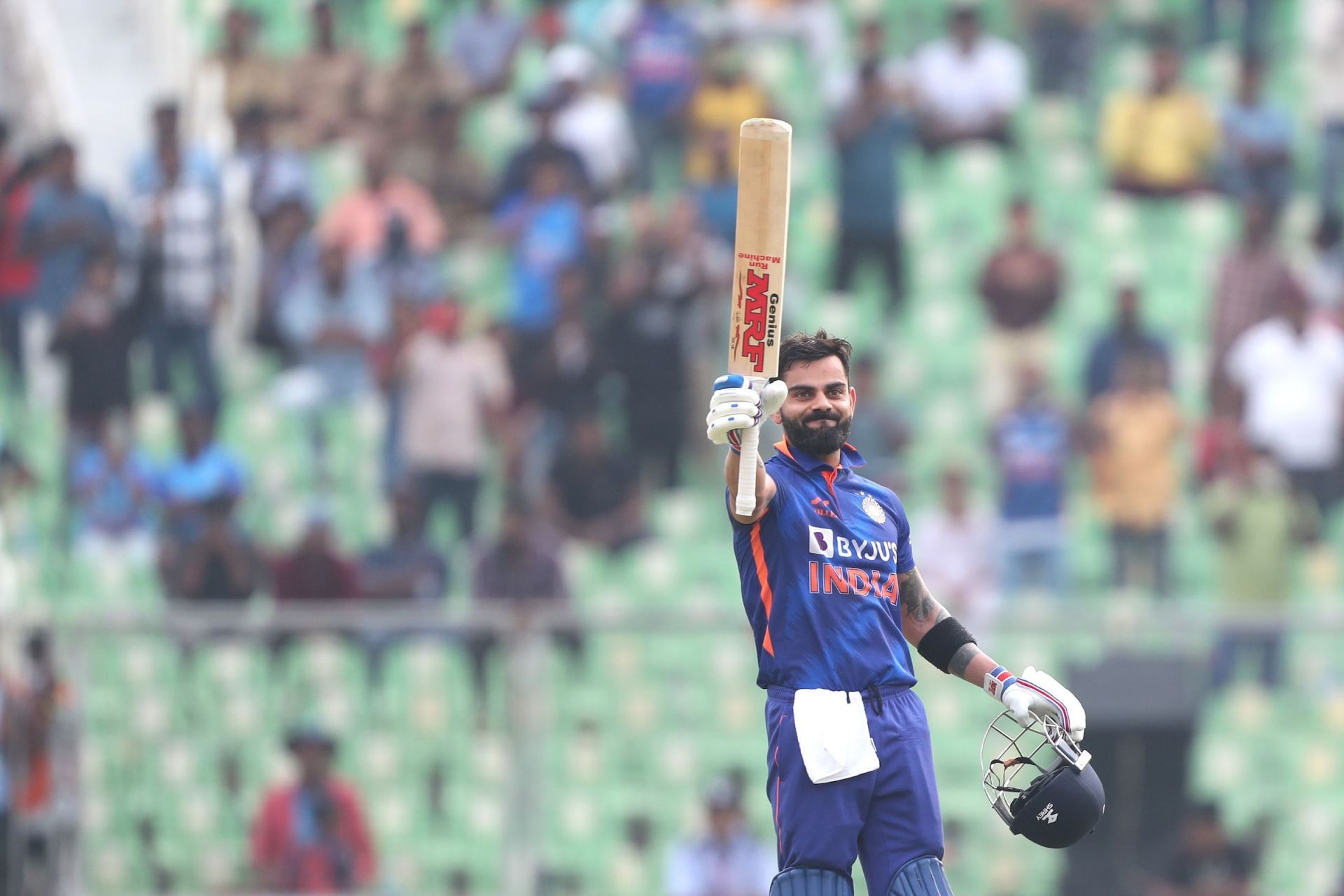 Virat Kohli scored 283 runs in three matches. (Credits: Twitter)