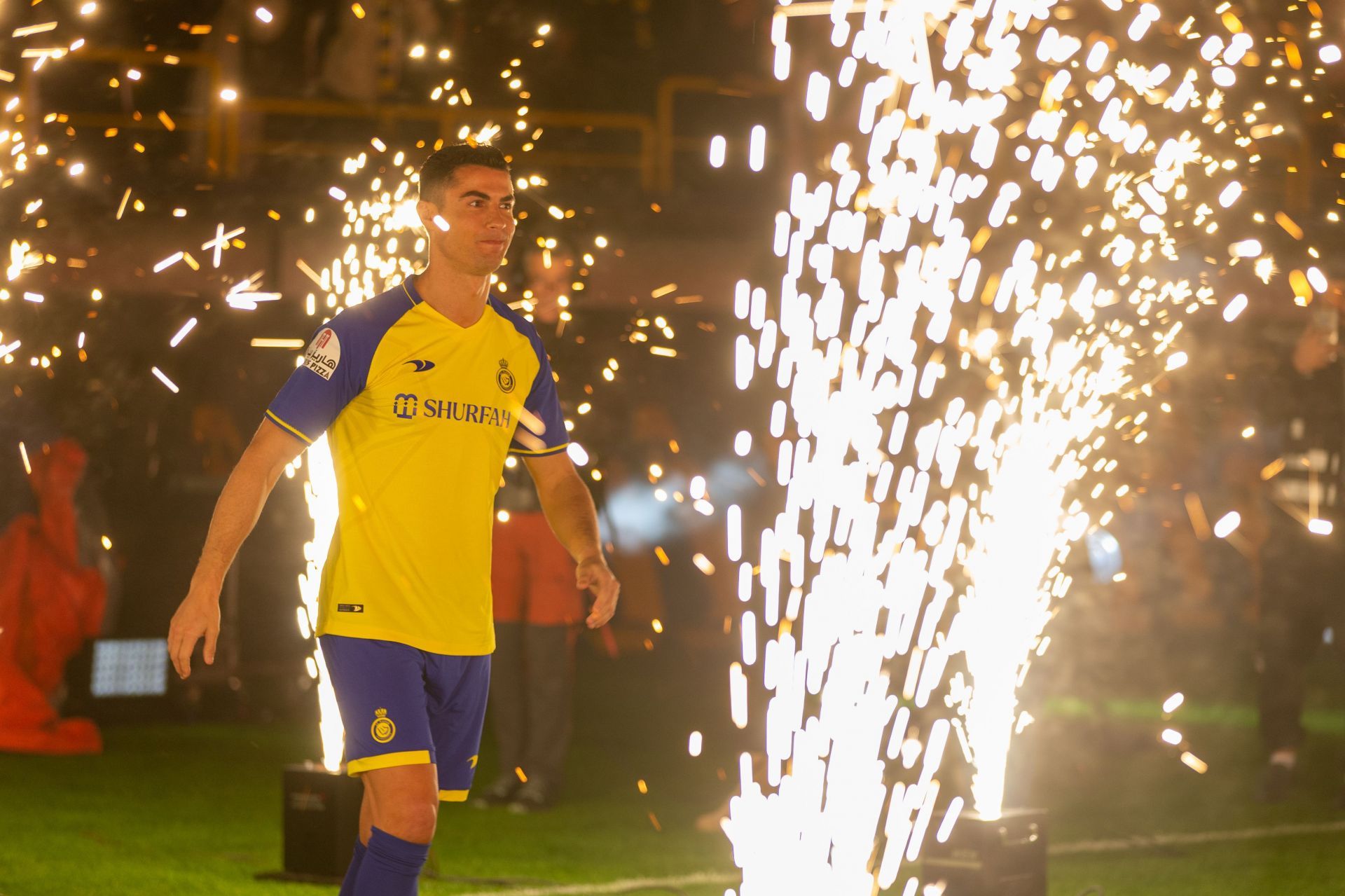 Cristiano Ronaldo arrived in style at Al Nassr.