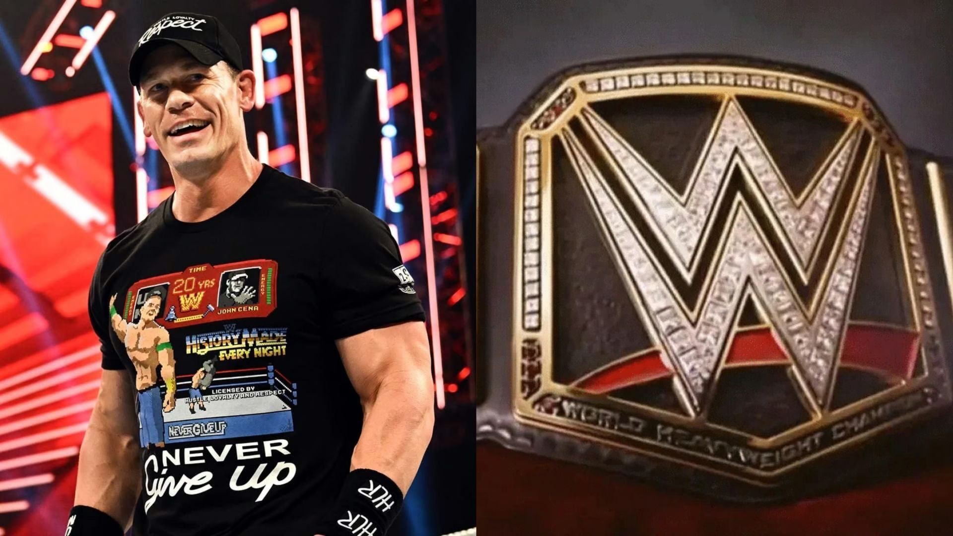 John Cena is a 16 time world champion in WWE.