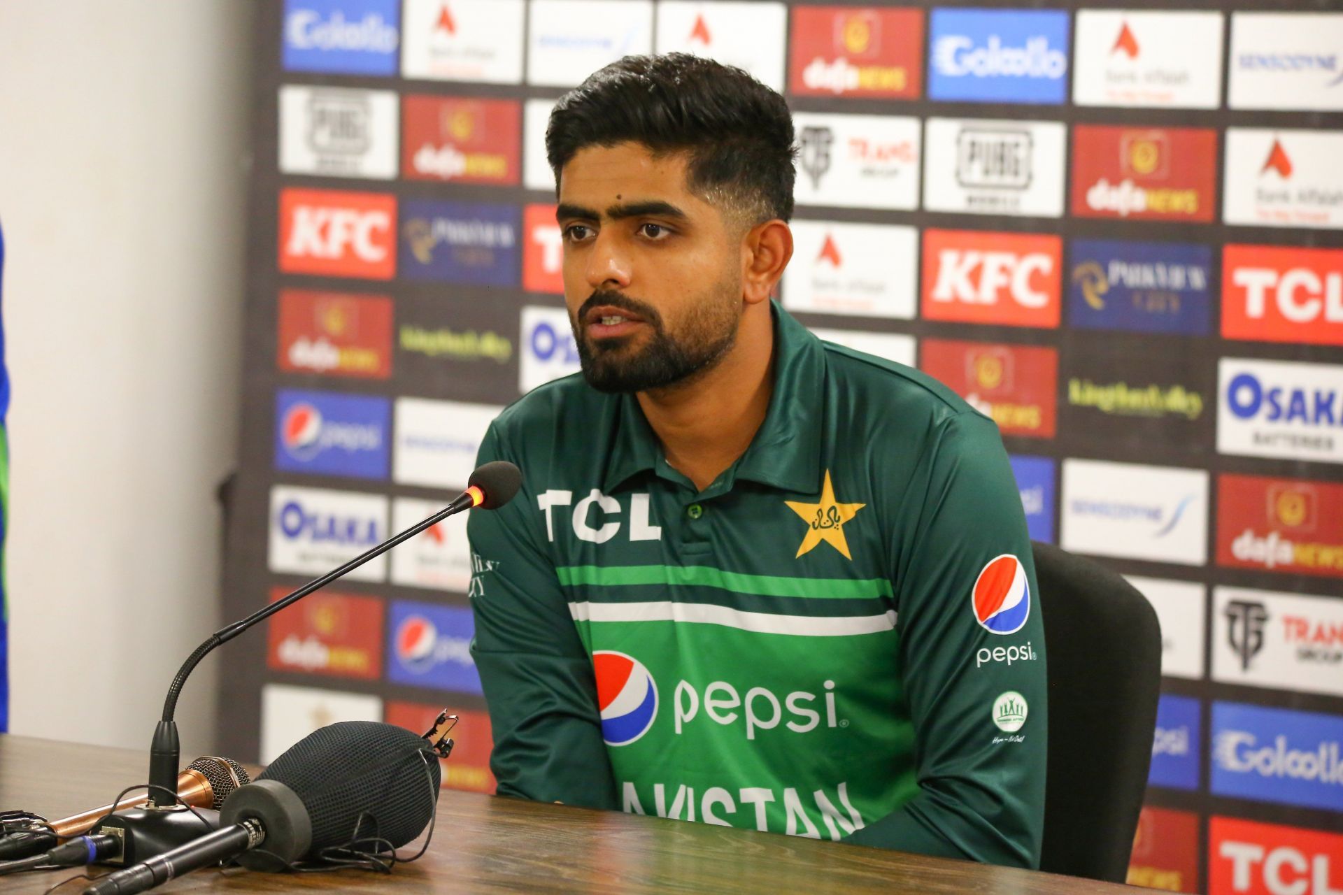 Babar Azam. (Image Credits: Twitter)