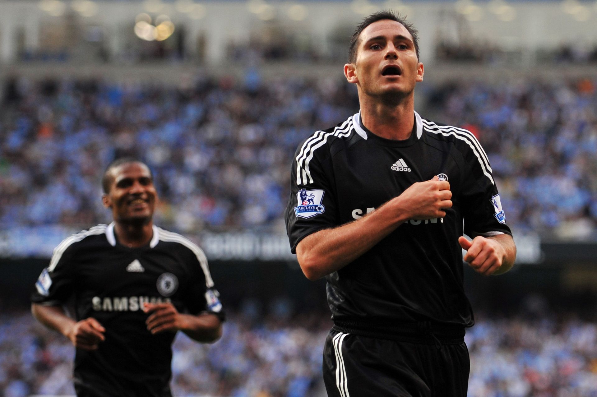 Lampard celebration after scoring