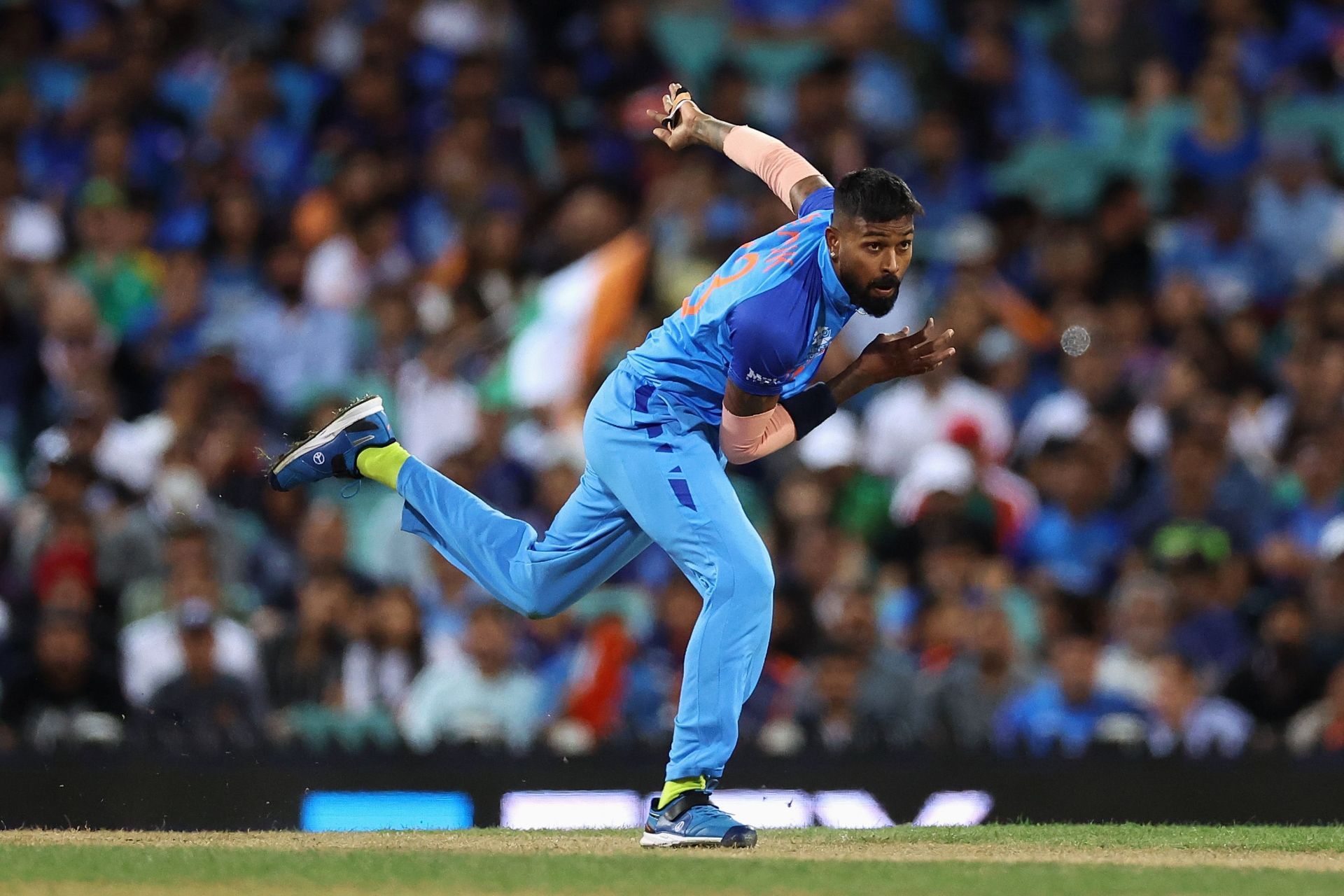 Hardik Pandya has bowled with the new ball in both T20Is against Sri Lanka.