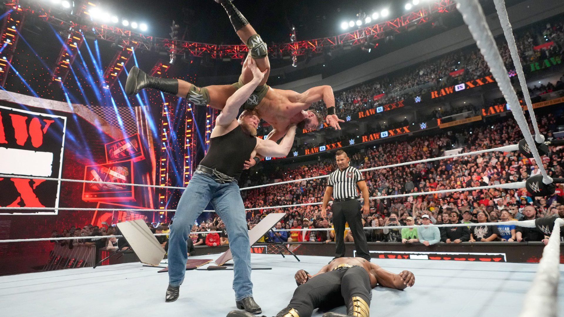 Brock Lesnar returned in another shocking moment on WWE RAW XXX.