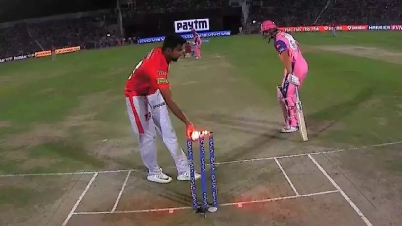 The Ravichandran Ashwin-Jos Buttler incident in the IPL. Pic: BCCI