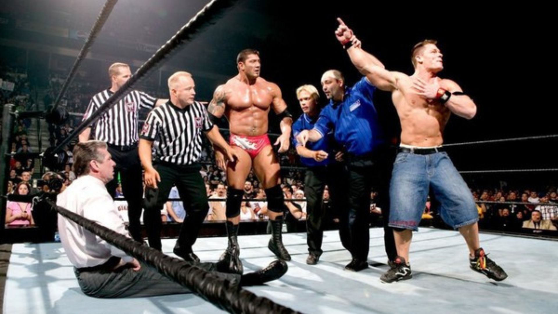 Look back at the memorable 2005 Royal Rumble match