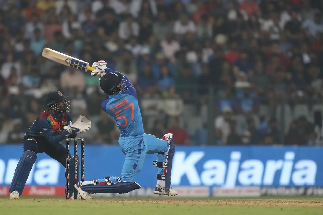 Deepak Hooda played a blazing knock in the first T20I against Sri Lanka. [P/C: BCCI]