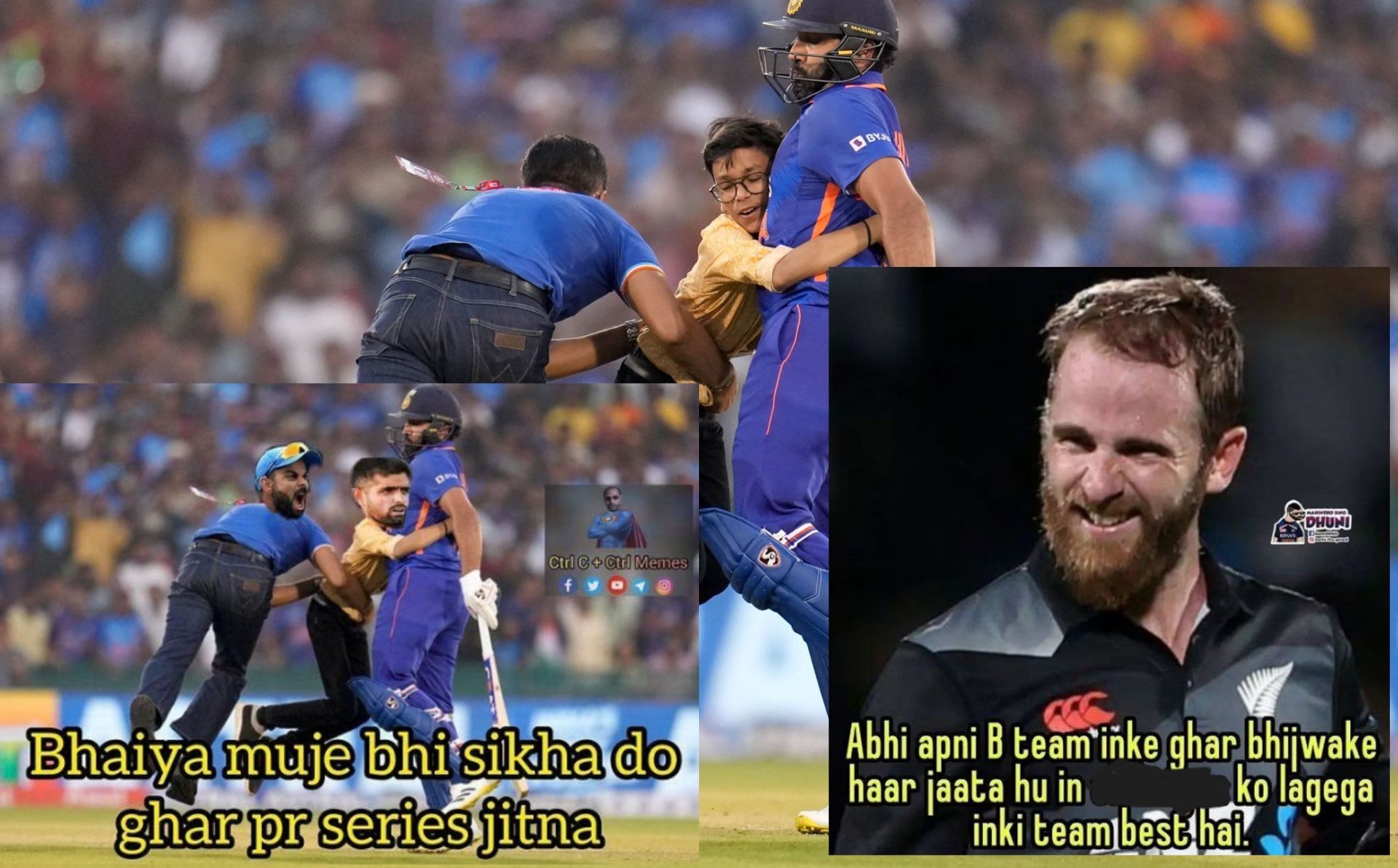 Fans react after India seal the 3-match ODI series against New Zealand on Saturday