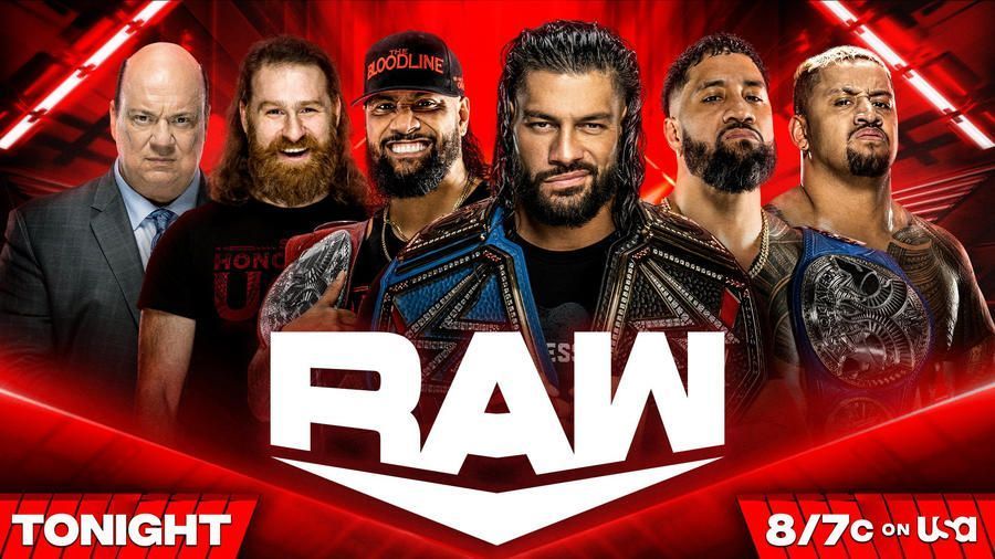 The Bloodline is set to open the show on RAW