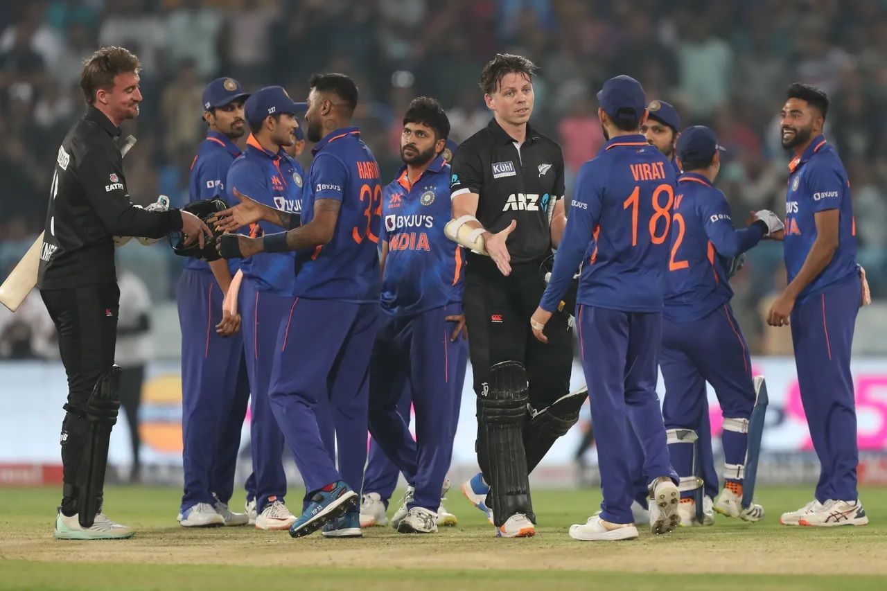 India registered a narrow win in the first ODI against New Zealand. [P/C: BCCI]