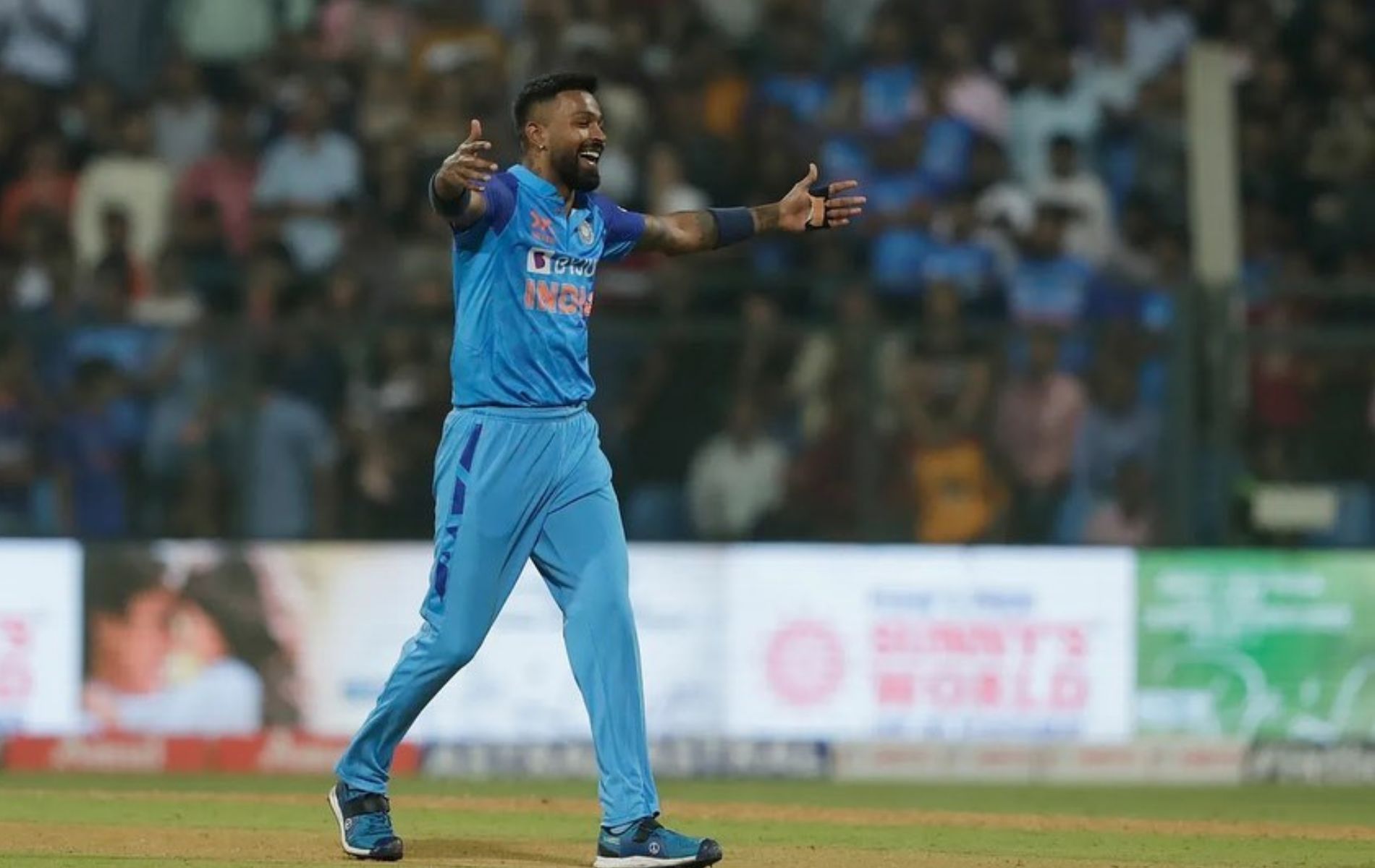 Hardik Pandya and Co. suffered a 21-run loss against New Zealand on Friday. (Picture: Twitter)