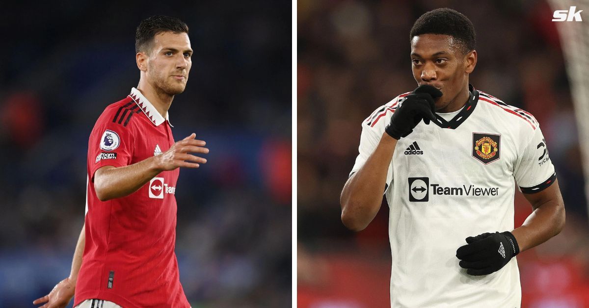 Diogo Dalot and Anthony Martial could depart Manchester United in the future.