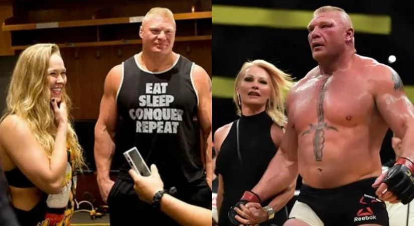 brock lesnar team female superstars