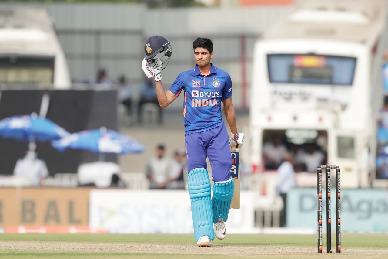 Shubman Gill struck 14 fours and two sixes during his innings. [P/C: BCCI]