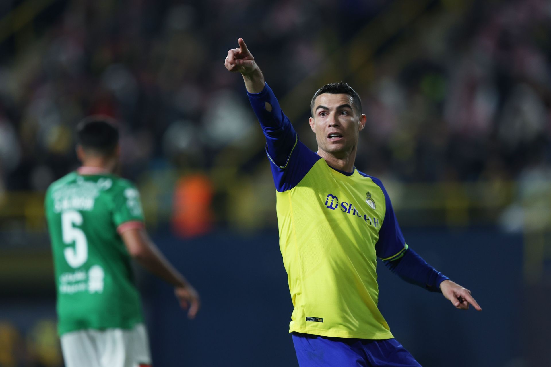 Cristiano Ronaldo is happy with the win over Ettifaq.