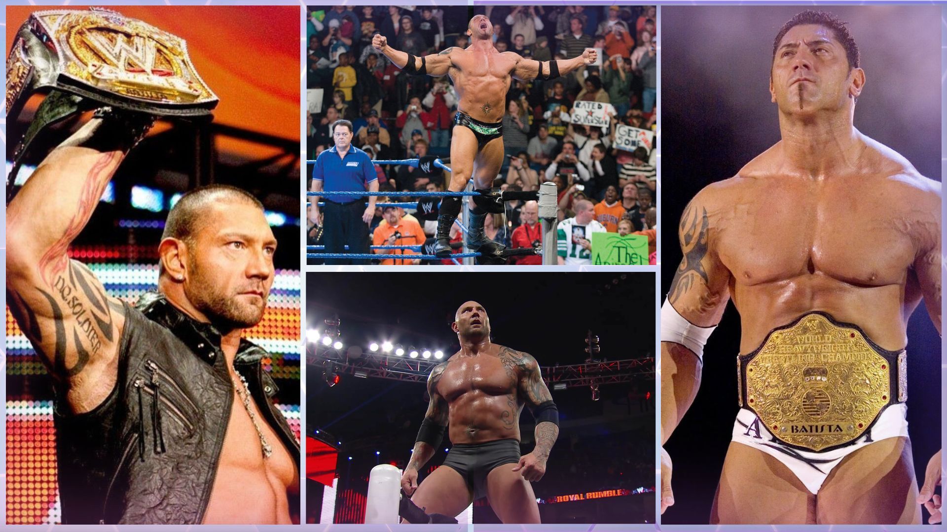 Batista is a former WWE Champion.