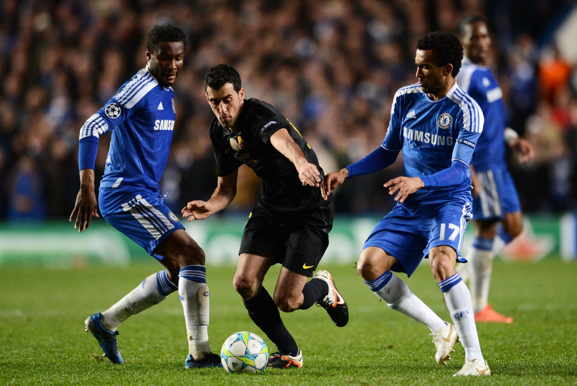 Bosingwa against Barcelona - UEFA Champions League Semi-Final