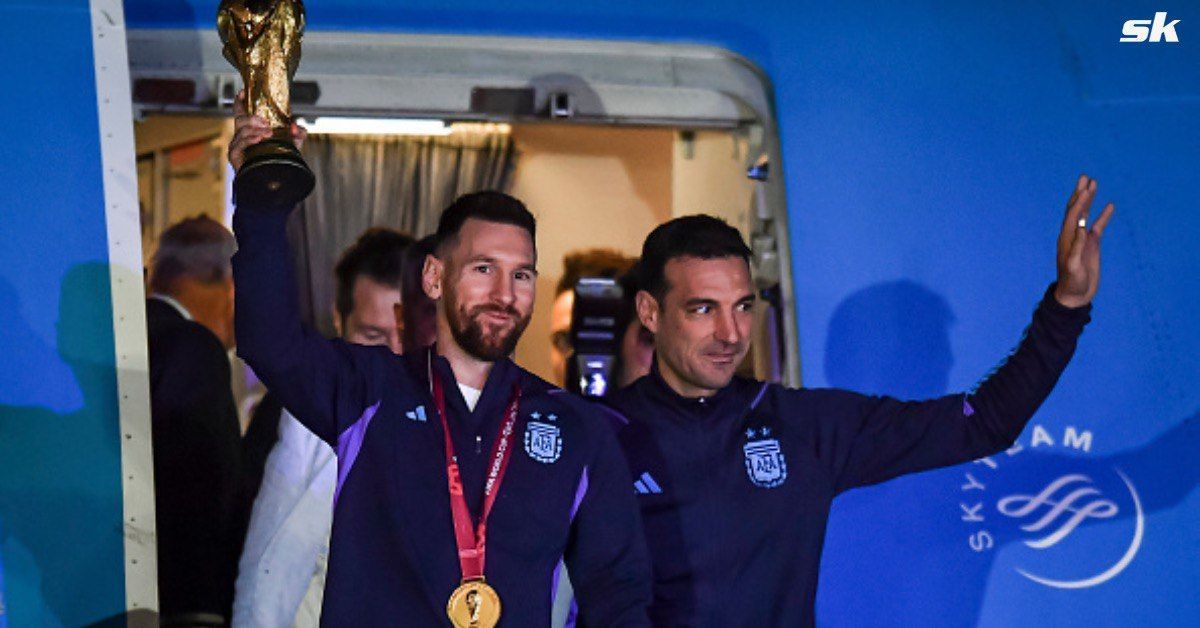 Scaloni claims Messi welcomed him to the national team with open arms