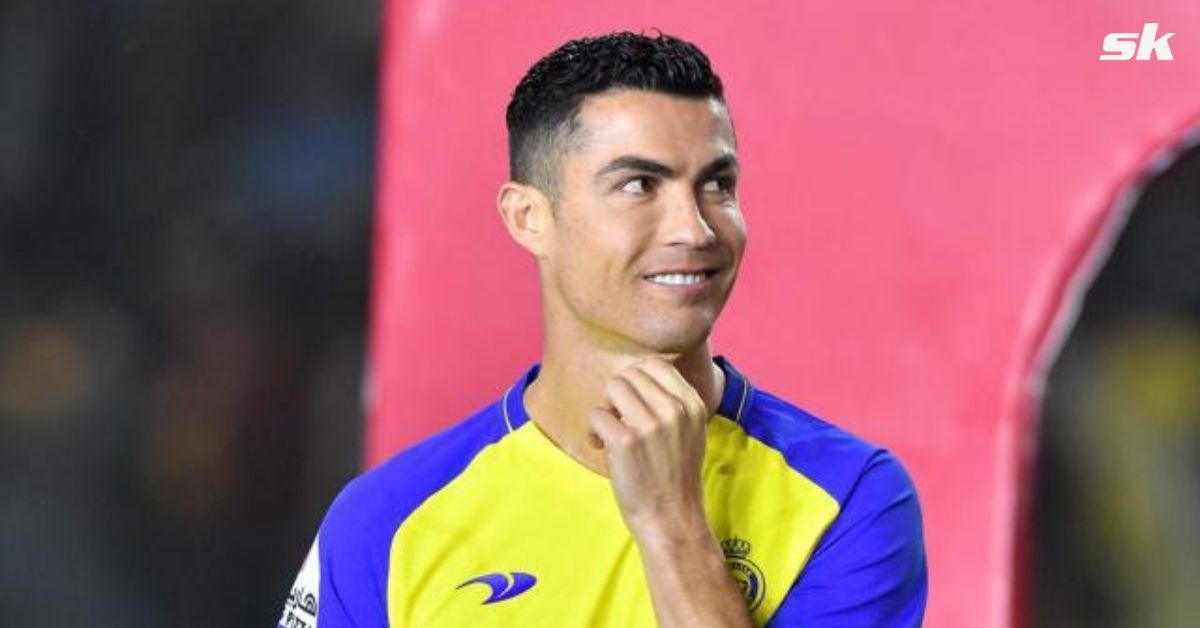 Cristiano Ronaldo at his new Saudi-based club Al Nassr