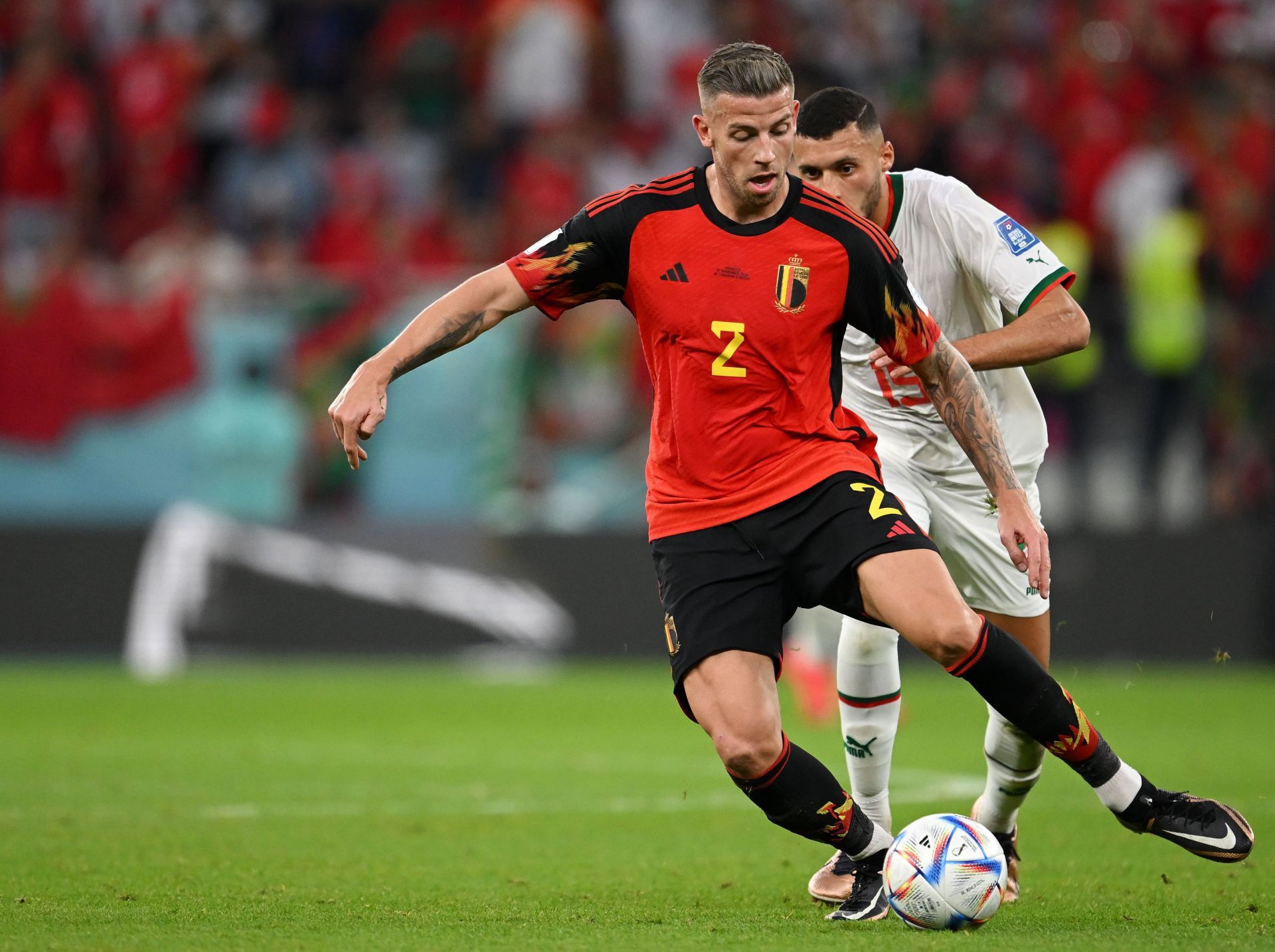 Alderweireld at the 2022 FIFA World Cup