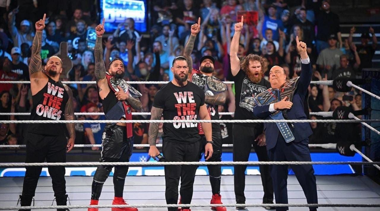 The Bloodline is a heel faction in WWE