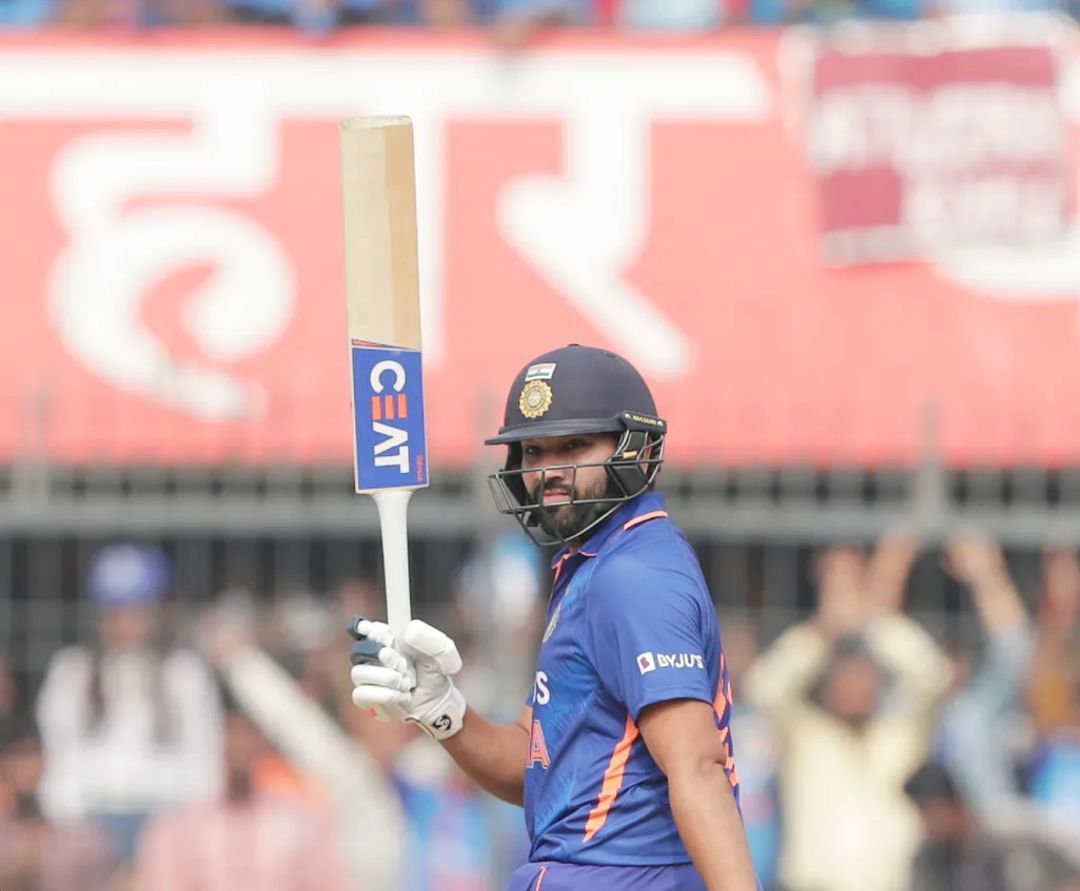 Rohit Sharma scored a century in the third ODI in Indore [Pic Credit: BCCI]