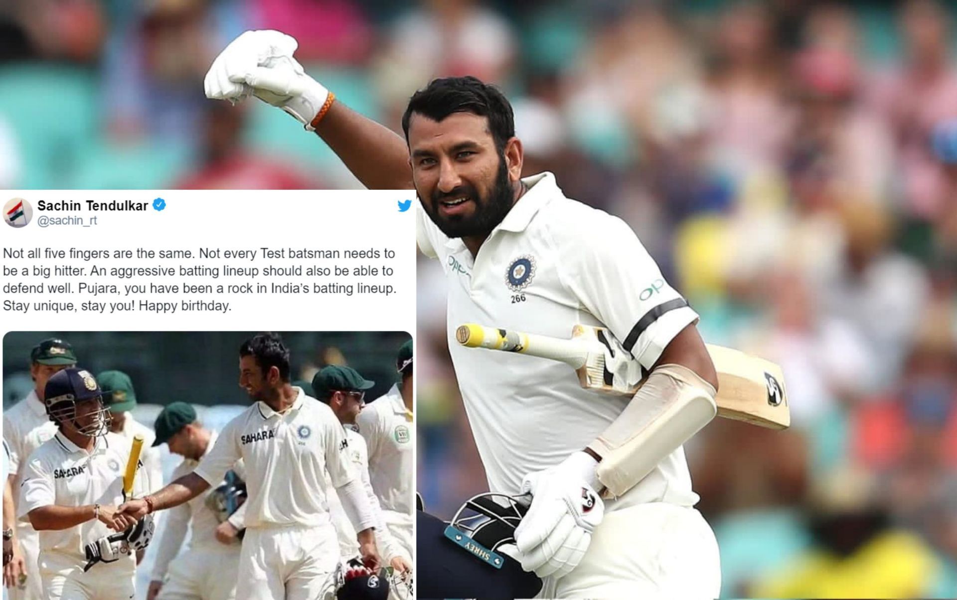 Twitterati wishes Cheteshwar Pujara well on his 35th birthday