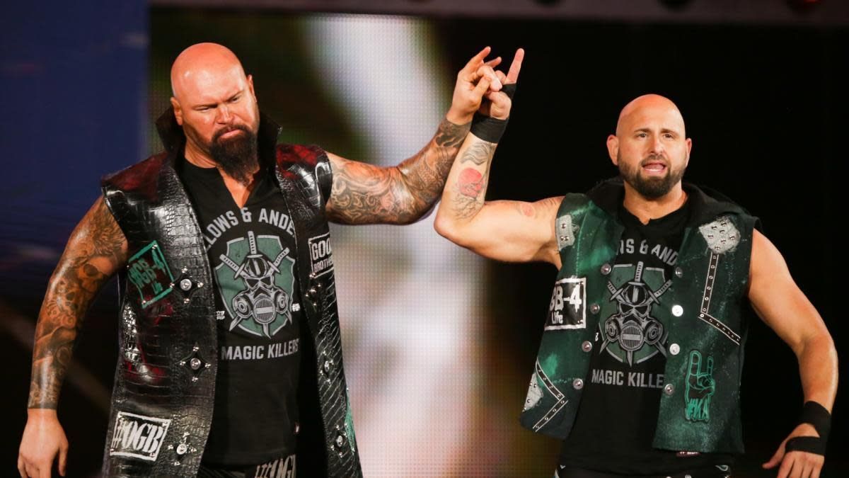 The Good Brothers, Luke Gallows and Karl Anderson.