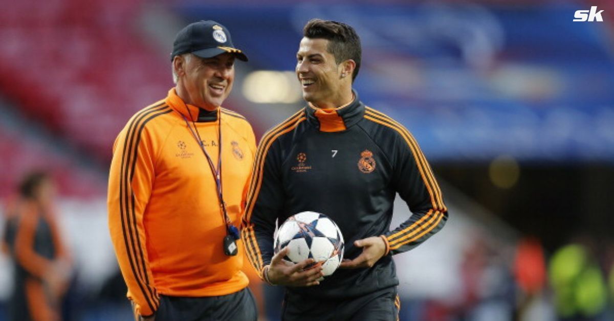 Cristiano Ronaldo played 101 matches under Carlo Ancelotti at Real Madrid