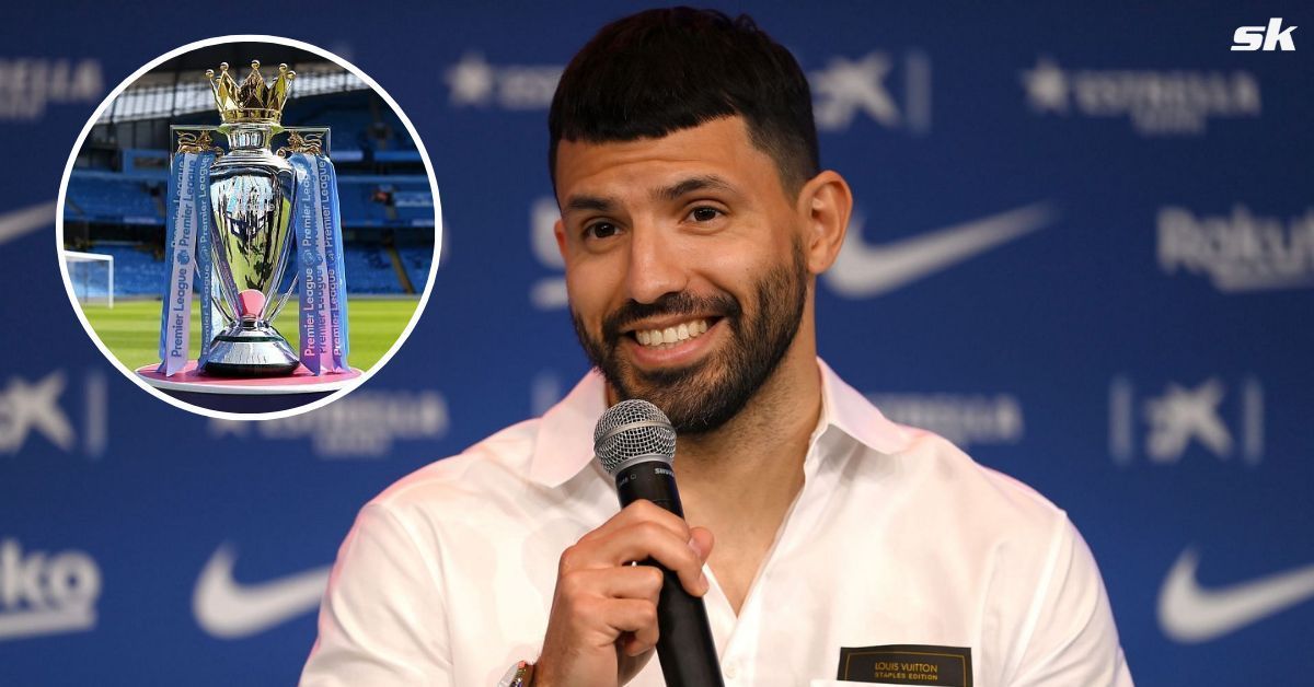 Sergio Aguero comments on the Premier League title race. 