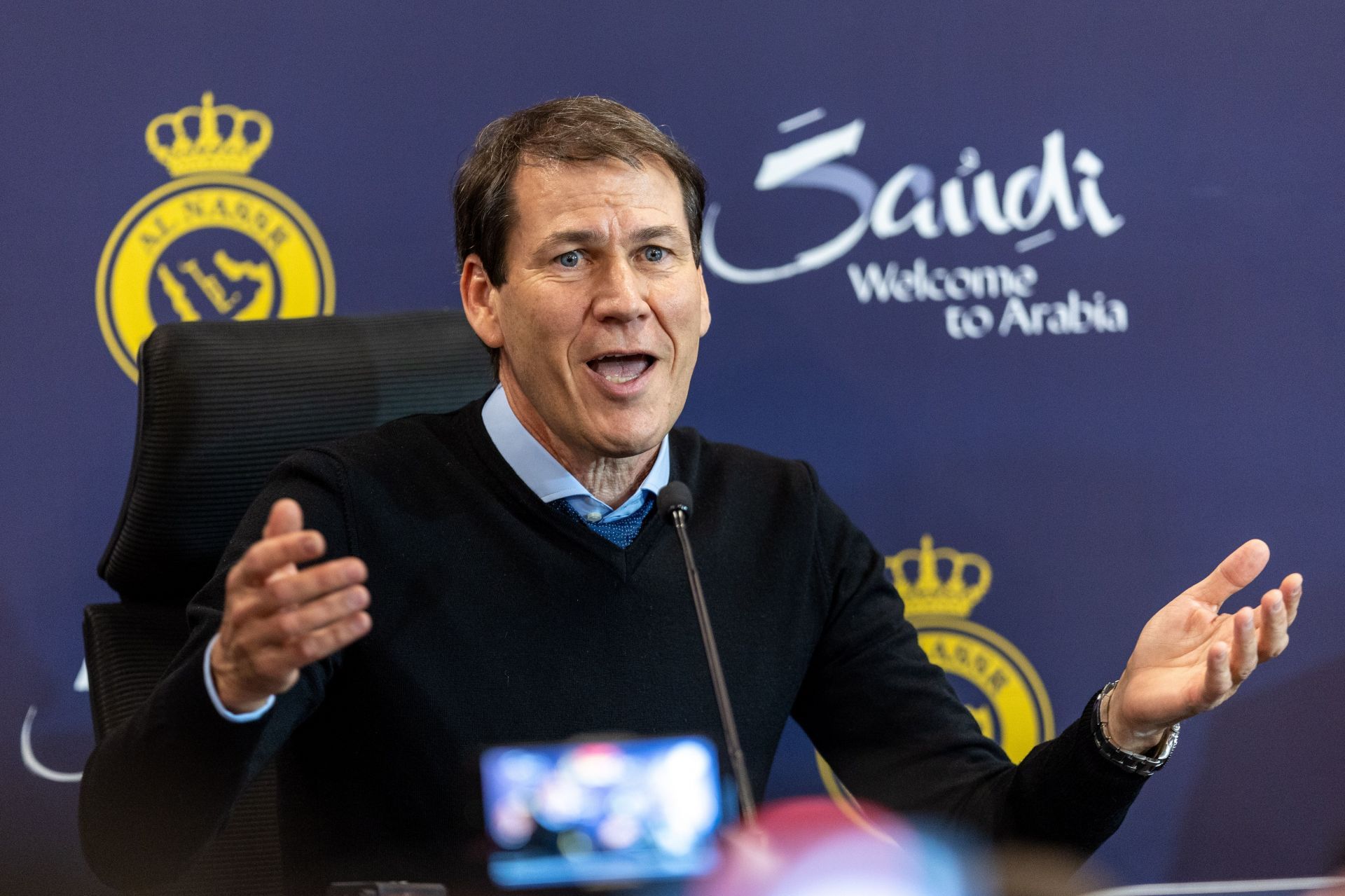  Al Nassr manager Rudi Garcia