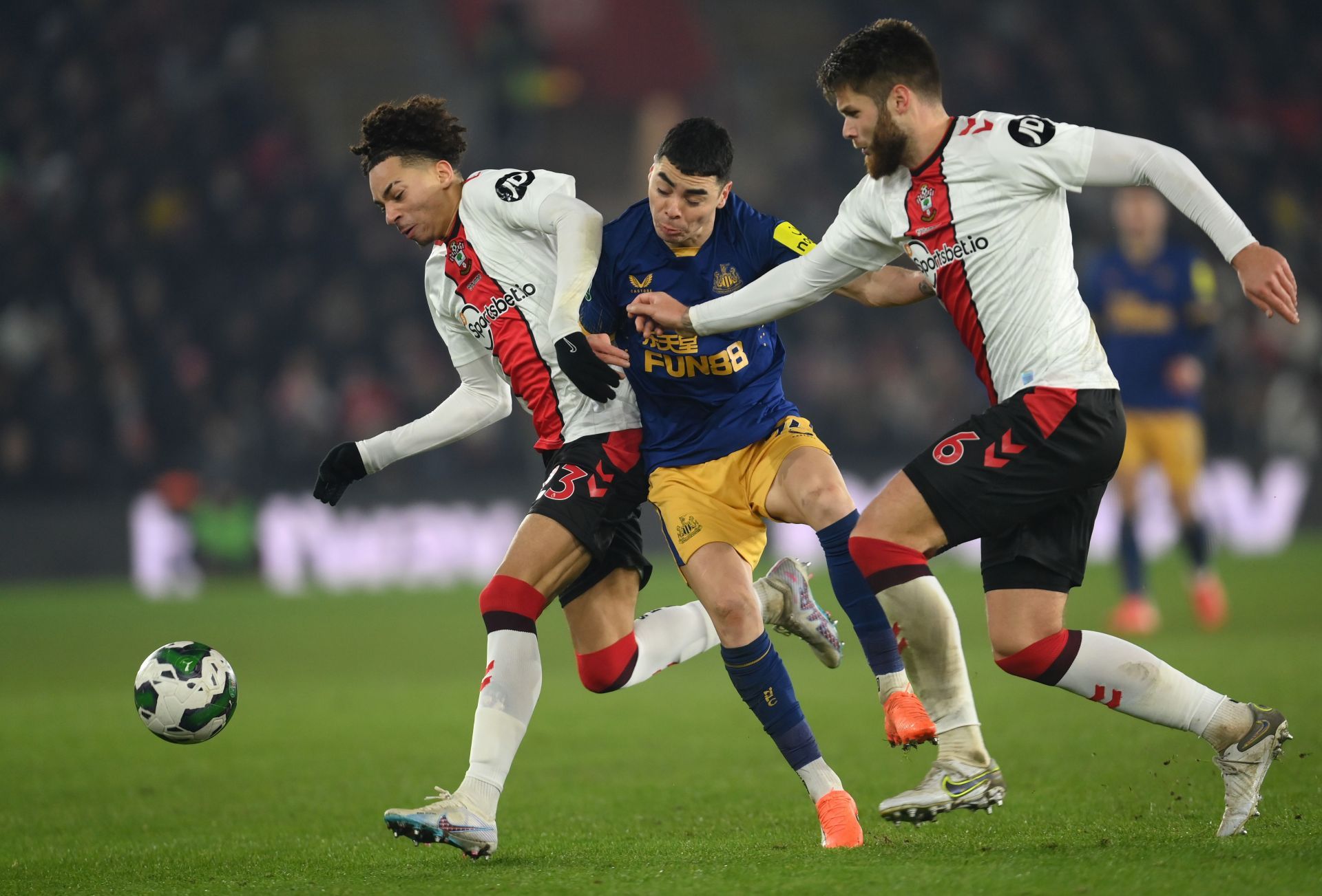 Southampton v Newcastle United - Carabao Cup Semi Final 1st Leg