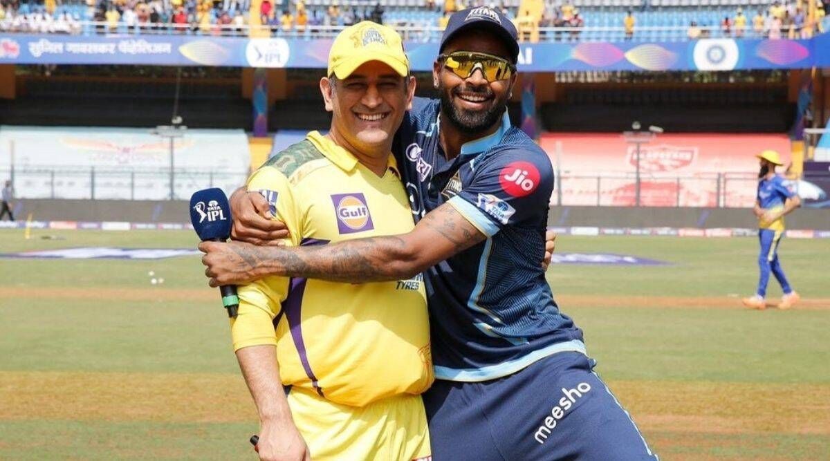 MS Dhoni and Hardik Pandya