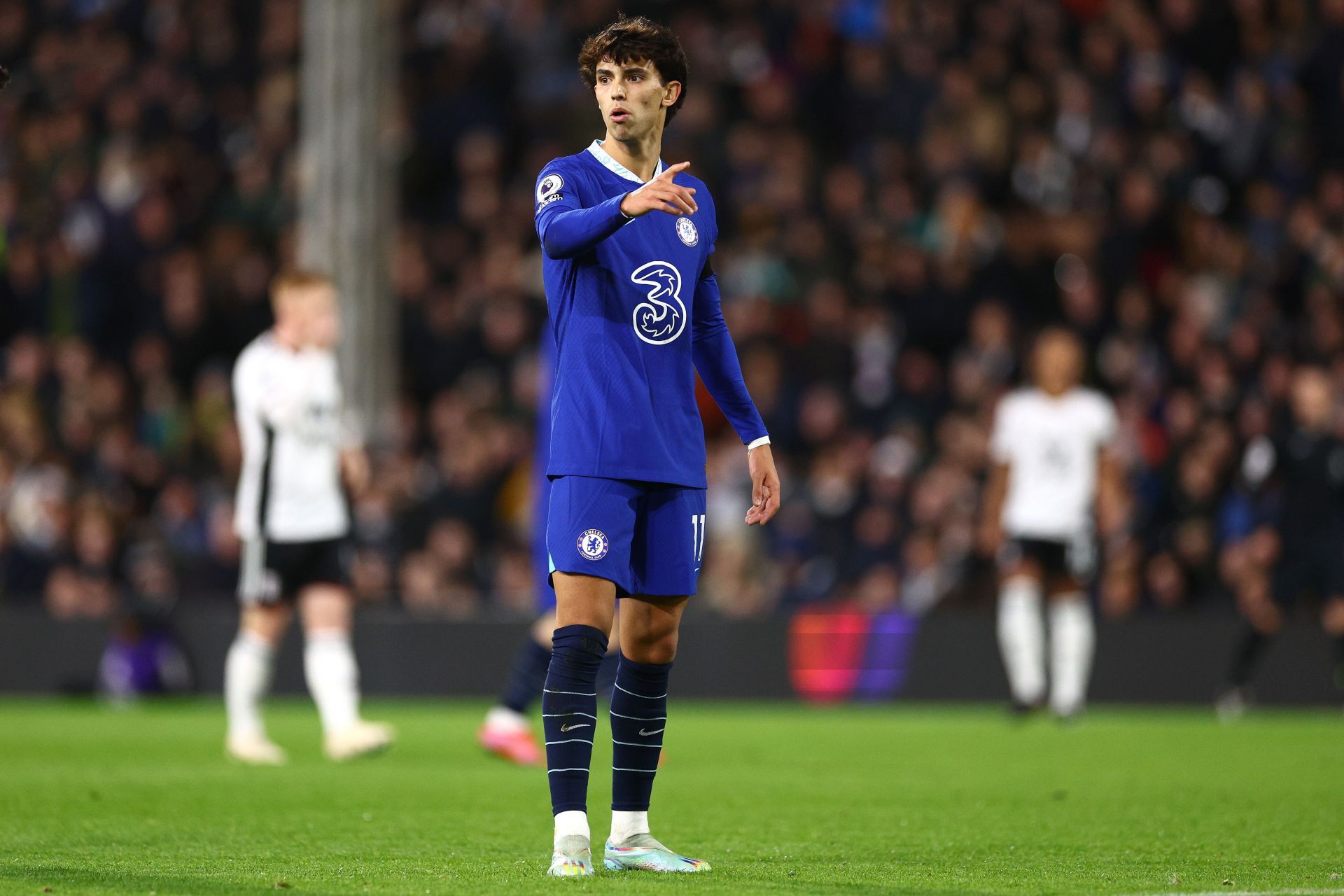 Joao Felix arrived at Stamford Bridge this month on a temporary move.