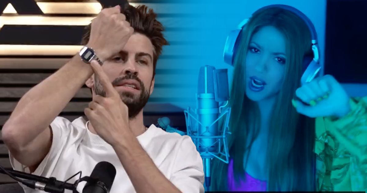 Pique reacts to Shakira