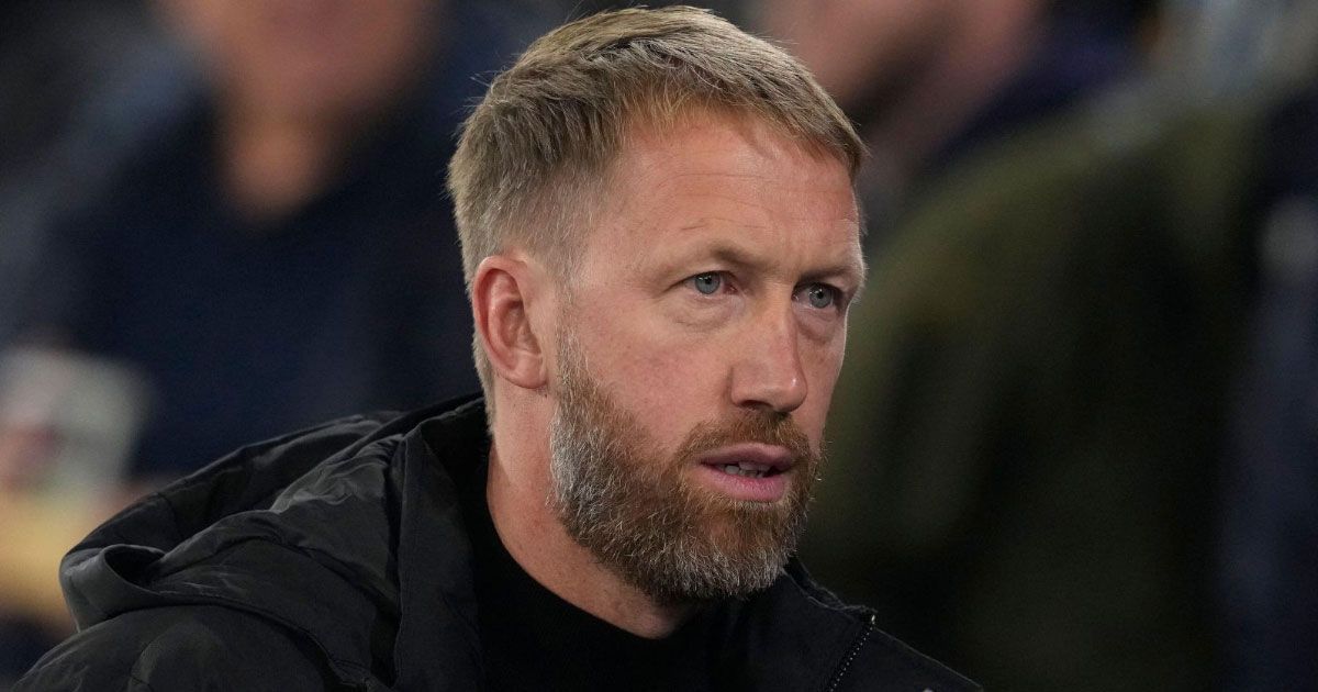 Graham Potter is having a hard time at Chelsea.