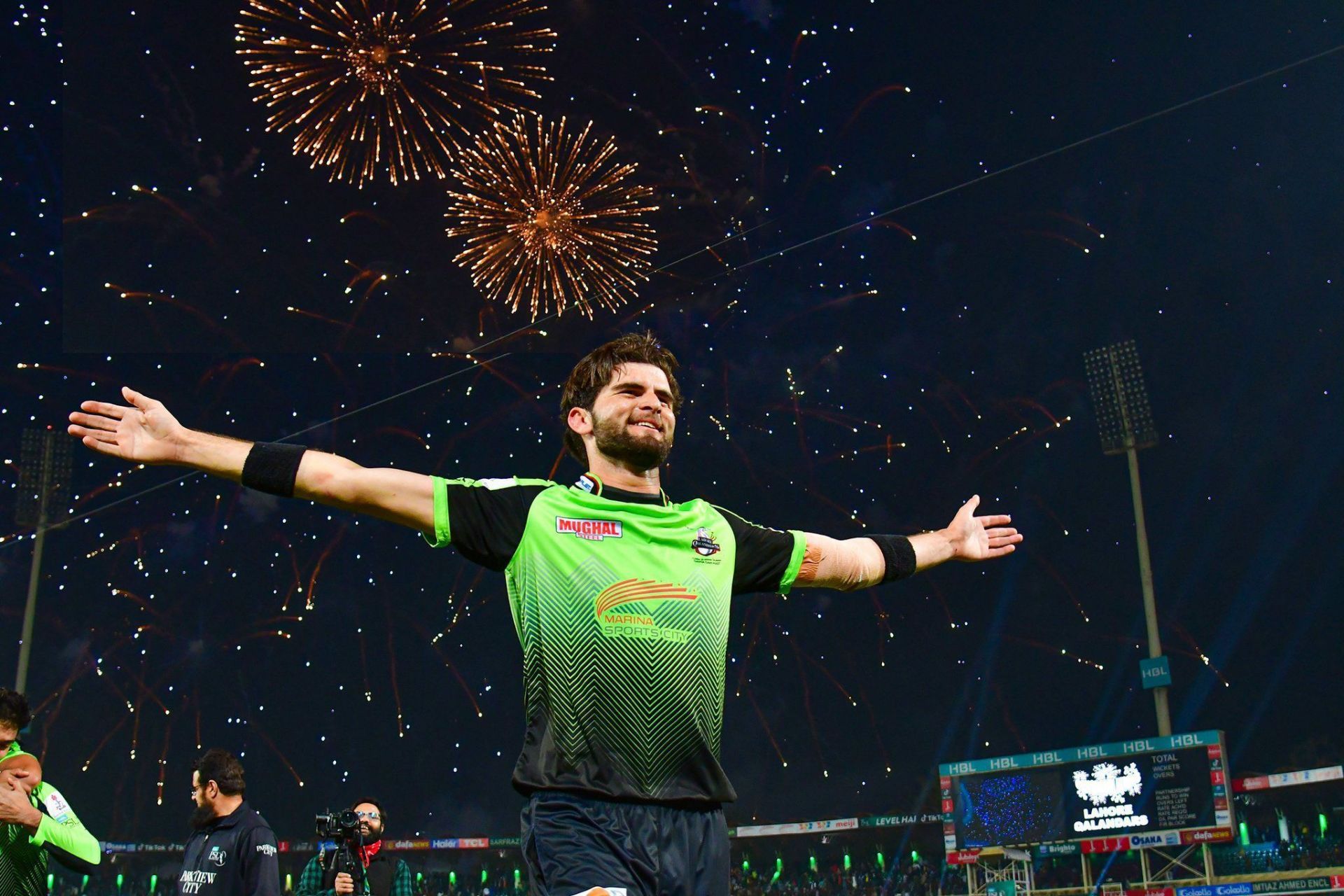 Lahore Qalandars won their first PSL title under Shaheen Shah Afridi. (Credits: Twitter)