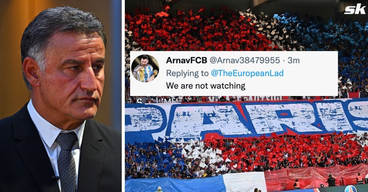 PSG fans angered with attacker