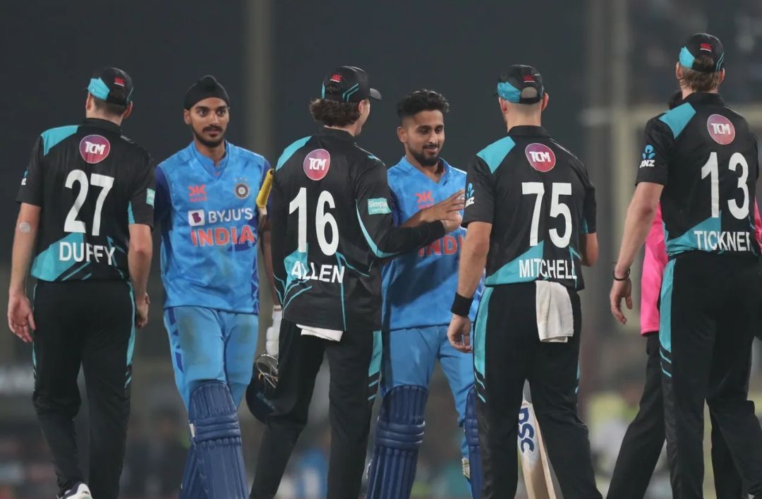 New Zealand defeated India in the 1st T20I [Pic Credit: BCCI]