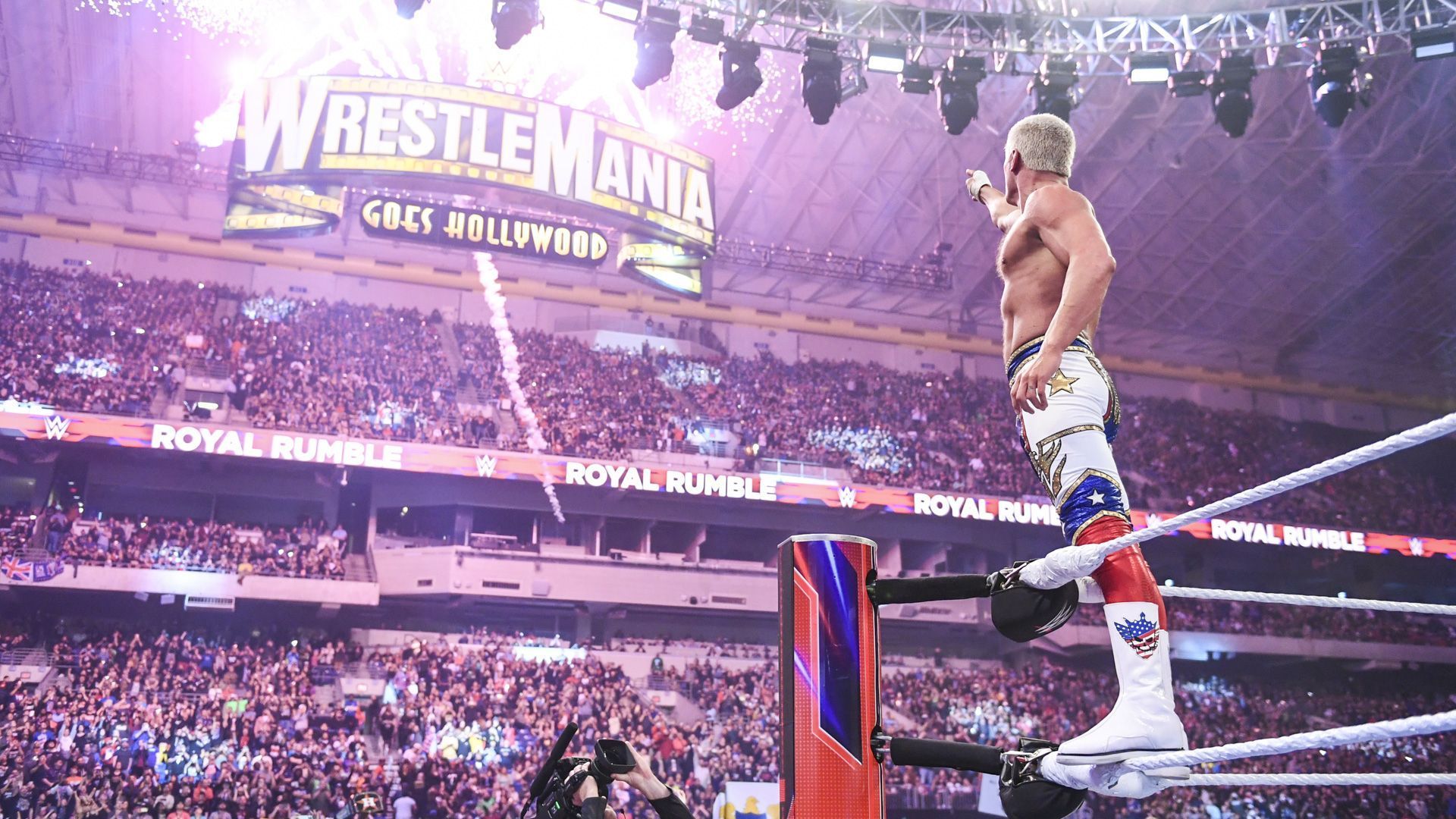 Cody Rhodes won the WWE Royal Rumble