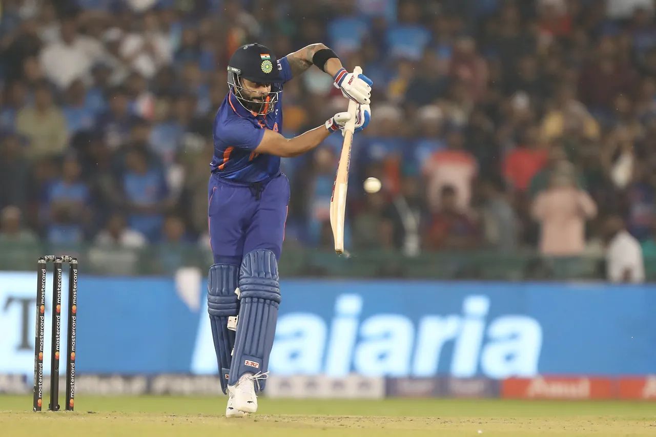 Virat Kohli managed only 11 runs in the second ODI against New Zealand. [P/C: BCCI]