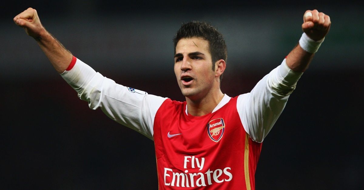 Cesc Fabregas represented Arsenal between 2003 and 2011.