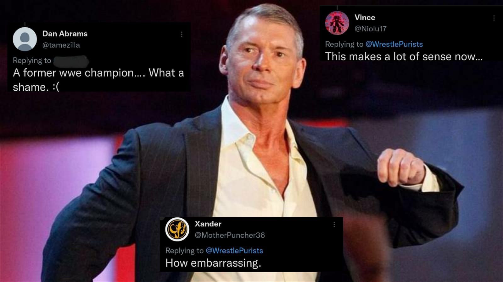 Vince McMahon recently returned from retirement!