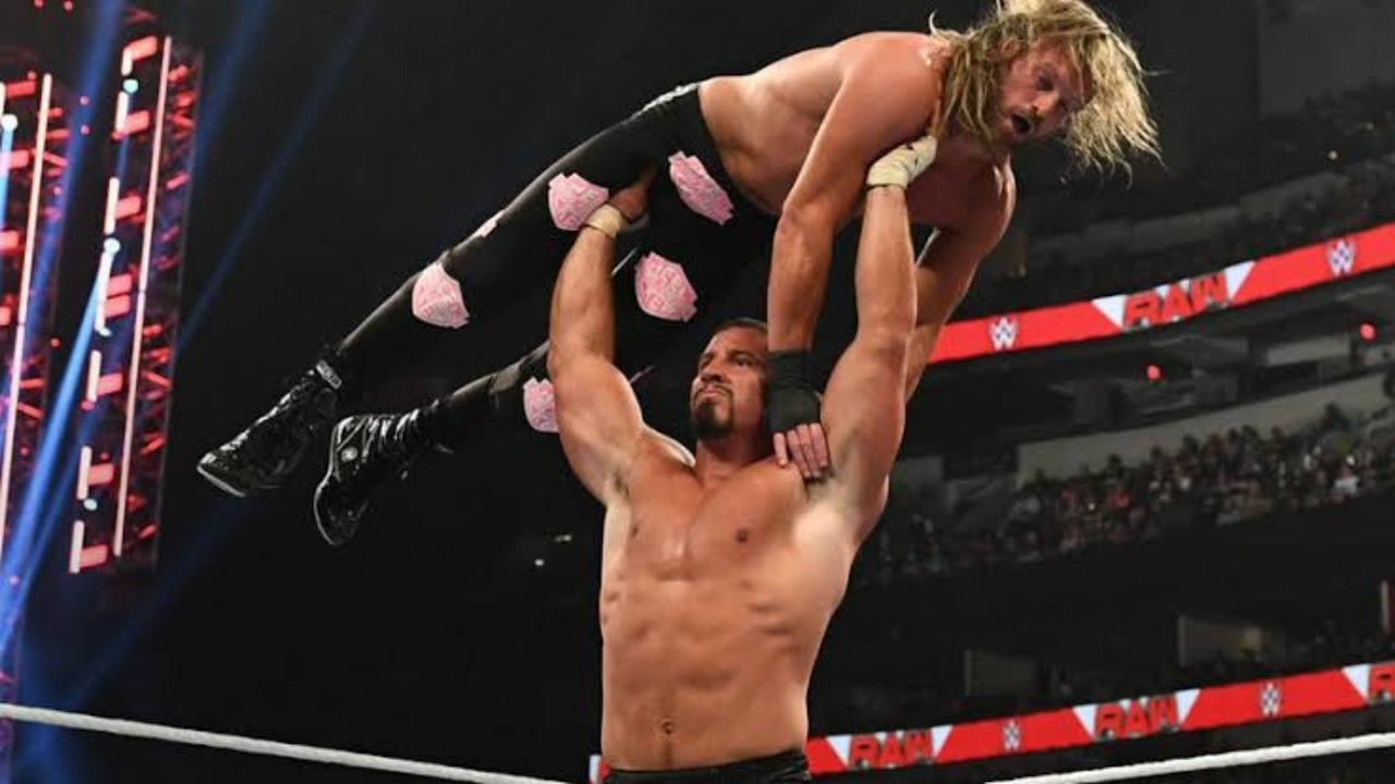 WWE सुपरस्टार्स ब्रॉन ब्रेकर और डॉल्फ जिगलर 