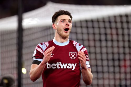 Declan Rice has admirers at the Emirates.