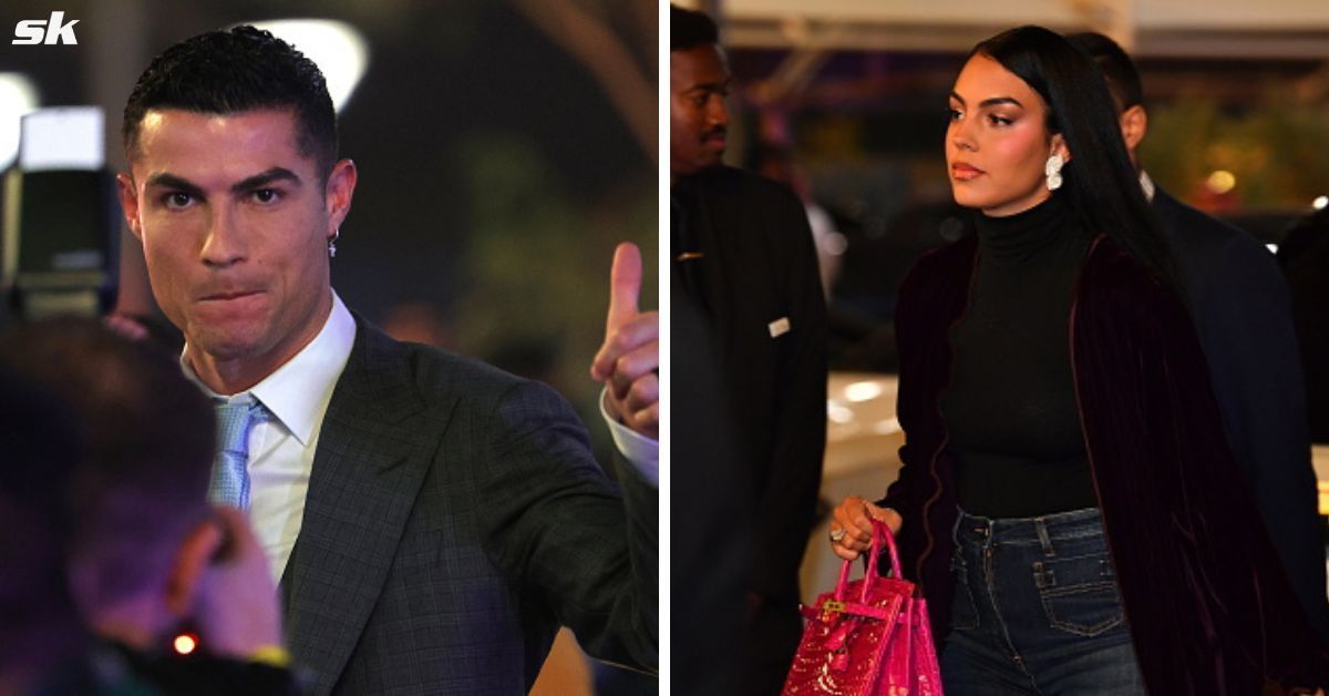 Cristiano Ronaldo and Georgina Rodriguez arrived in style