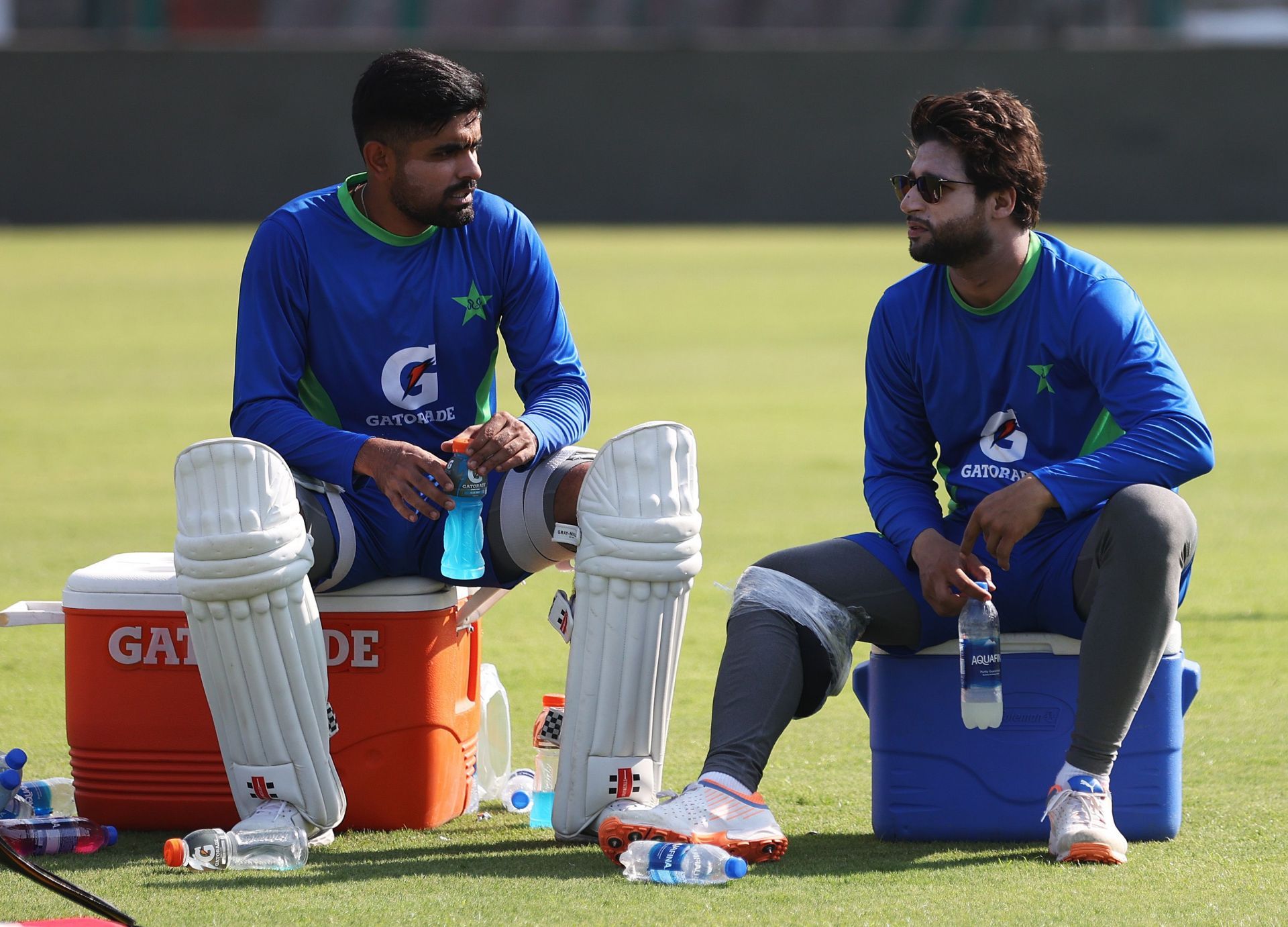 England &amp; Pakistan Net Sessions