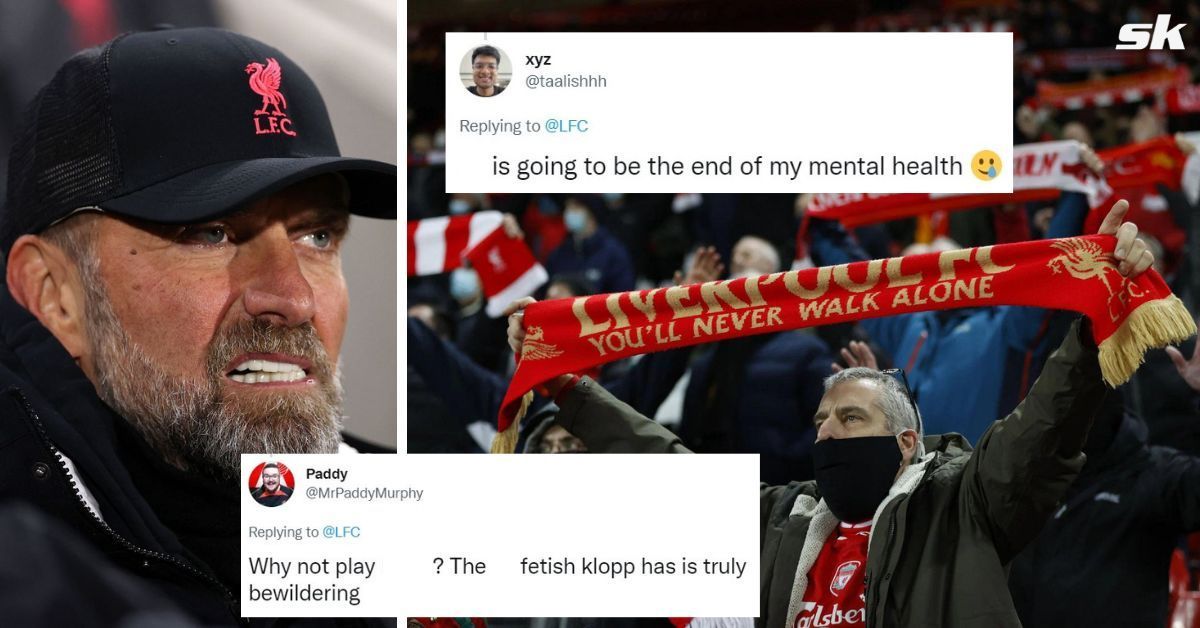 Liverpool fans are unhappy with starting lineup